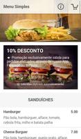 Menu Simples Affiche