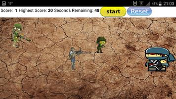 Zombie Military اسکرین شاٹ 1