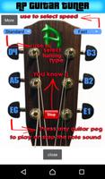 Ap guitar tuner - free acoustic tool Affiche