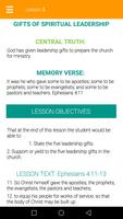 Assemblies of God(AG) Ghana Sunday School Lessons تصوير الشاشة 3