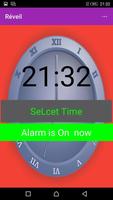 New voice alarm clock for free تصوير الشاشة 1
