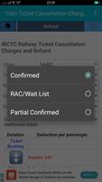 Rail Ticket Cancellation Charges capture d'écran 2