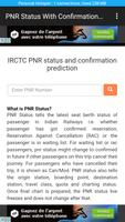 PNR Status With Confirmation Chance 포스터