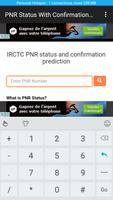 PNR Status With Confirmation Chance 스크린샷 1