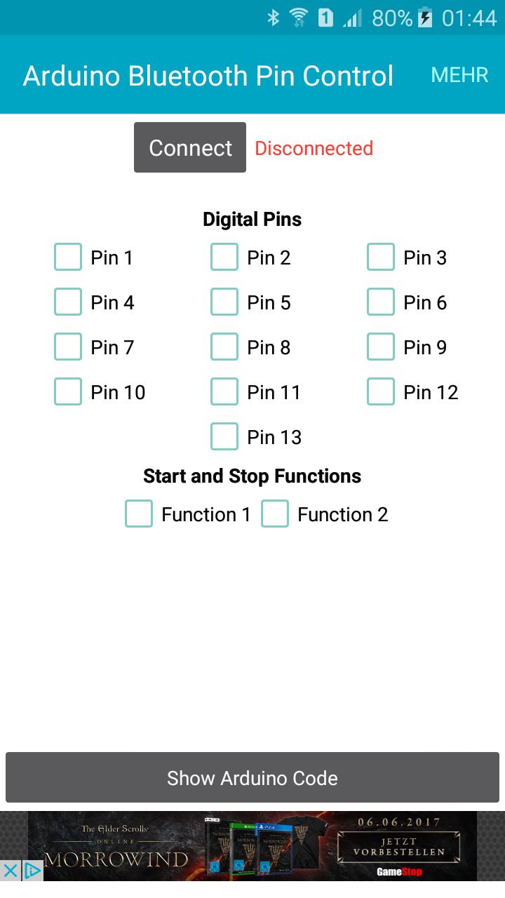 Arduino Bluetooth Controller APK for Android Download