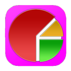 Pie Chart -Simulator icône