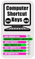 computer shortcut keyboard  2018 capture d'écran 1