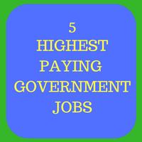 5 Highest paying government jobs in India पोस्टर