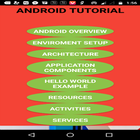 آیکون‌ Tutorial for Android