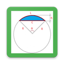 حساب نصف قطر القوس المعماري APK