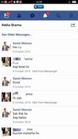 Facebook Message Plakat