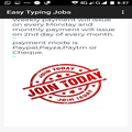 Easy Typing Jobs High Payout
