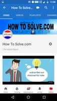 How To Solve.com ポスター