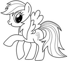 Coloring Pages Little Pony New syot layar 1
