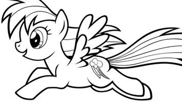 Coloring Pages Little Pony New syot layar 2
