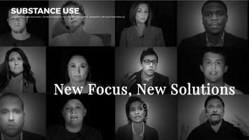 Substance Use: New Solutions Cartaz