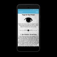 Yoga for Eye Power - Improve Eyesight poster