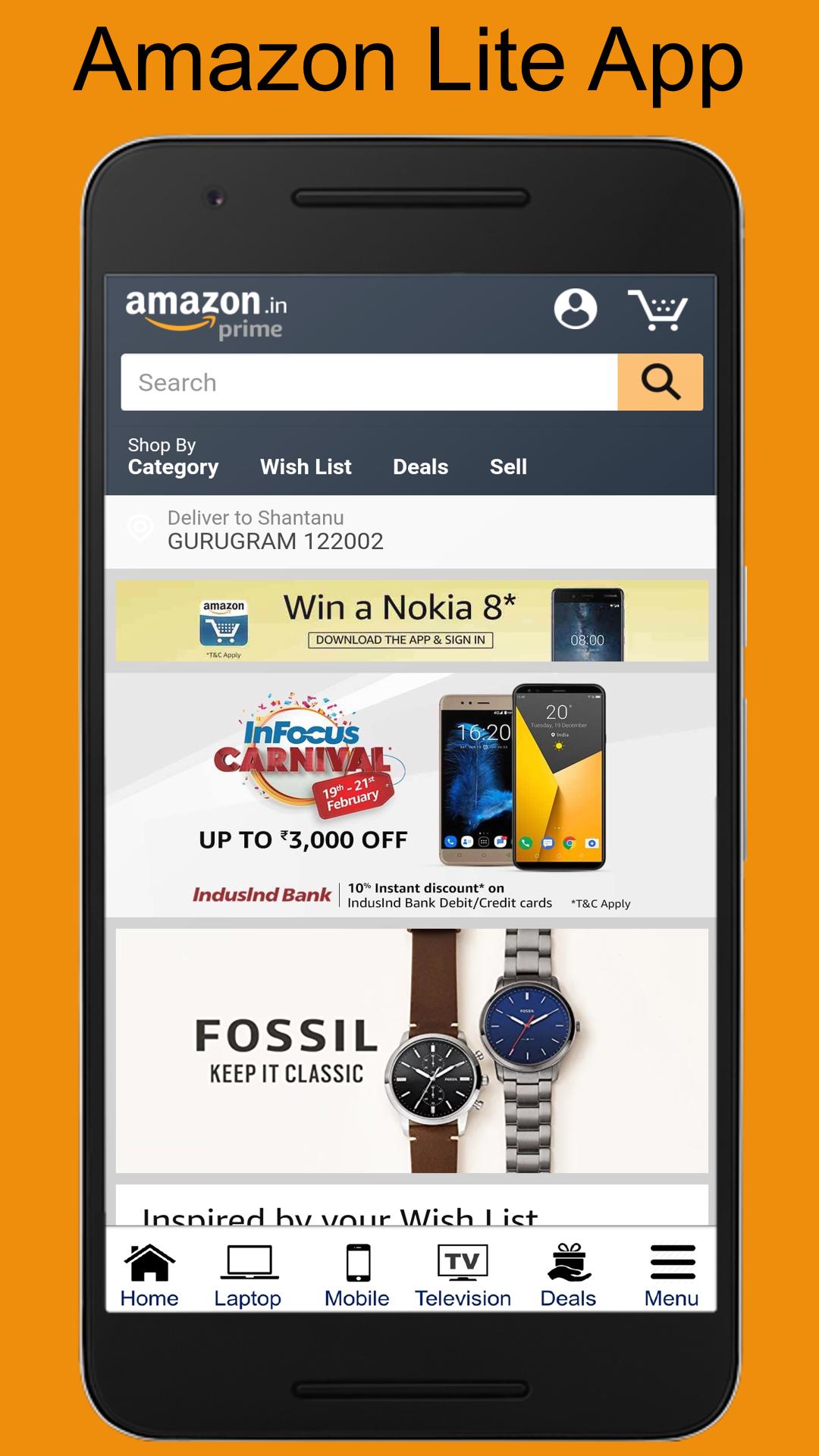 Lite Amazon  Shopping  App for Android APK Download