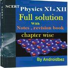 ikon NCERT Physics 11+12  Full Solution & Notes