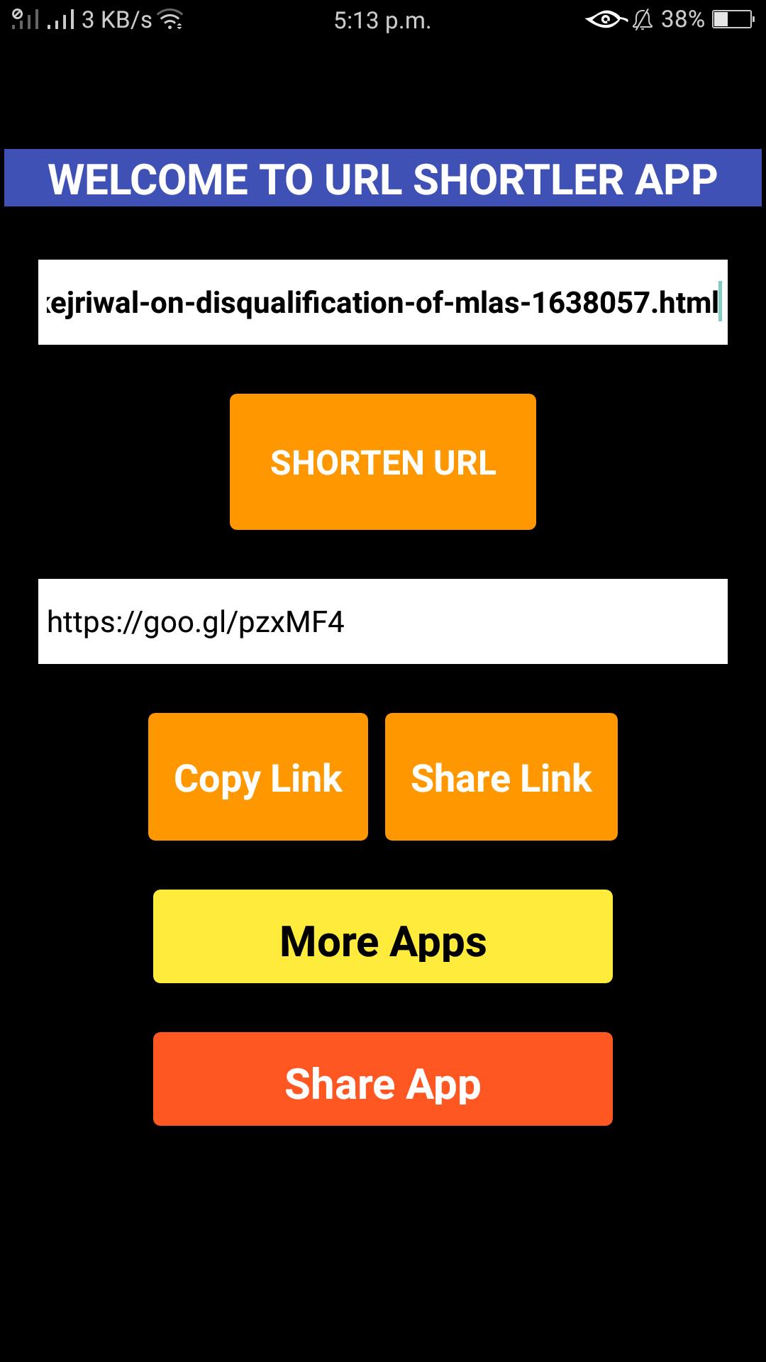 URL Shortler App (web link shortler) for Android - APK Download