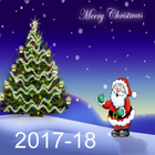 Merry Christmas 2017-18 icône