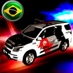 Brazil Car Police Whit Siren & Light