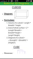 2D & 3D All Mensuration formulae Poster