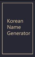 Korean Name Generator poster
