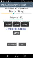Dosis: Amoxicilina Suspensión الملصق