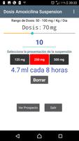 Dosis: Amoxicilina Suspensión تصوير الشاشة 1