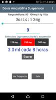 Dosis: Amoxicilina Suspensión تصوير الشاشة 2