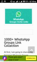 WhatsApp Groups Join Unlimited تصوير الشاشة 1