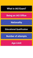IAS Eligibility Criteria Affiche