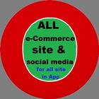 All E Commerce And Social ikona