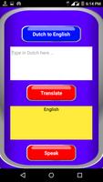 برنامه‌نما Dutch = English Translator App عکس از صفحه