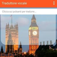 Traduttore Inglese Italiano vocale Affiche