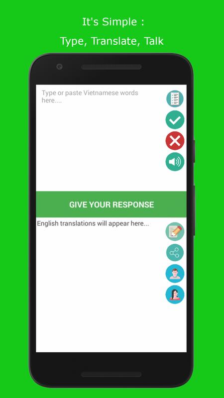 Vietnam Translate Speak For Android Apk Vietnam Translate Speak Poster Screenshot 1