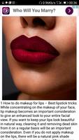 Makeup Tips captura de pantalla 1