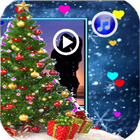 Christmas Tree Video Maker - Live icône