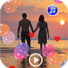 Love Photos Frames - Video Maker icône