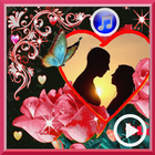 Flower Photo Video Maker - Live ikon