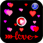 Heart Images Video Maker - Live icône