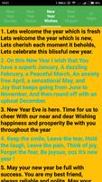 Happy New Year Wishes & SMS 2018 স্ক্রিনশট 2