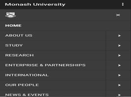 Monash University 海報