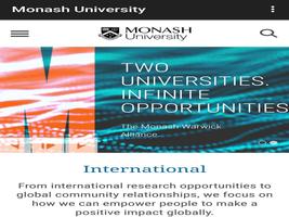 Monash University Ekran Görüntüsü 3