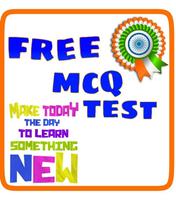 Free MCQ Test Affiche