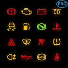 DASHBOARD WARNIGNE LIGHTS OBD RTO icon