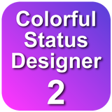 Colorful Status Designer 2 biểu tượng