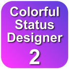 Colorful Status Designer 2 icône