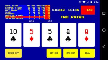 Jacks or Better Video Poker screenshot 1